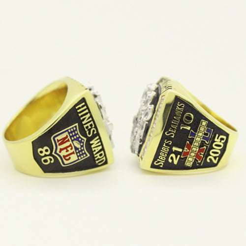 Super Bowl XL 2005 Pittsburgh Steelers Championship Ring