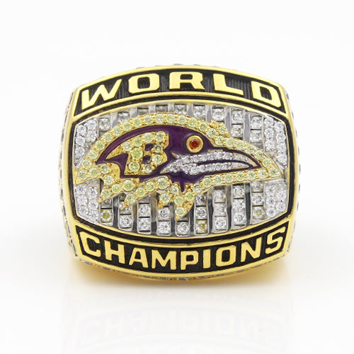 Super Bowl XXXV 2000 Baltimore Ravens Championship Ring