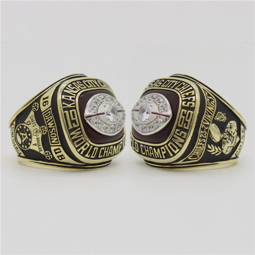 Super Bowl IV 1969 Kansas City Chiefs Championship Ring