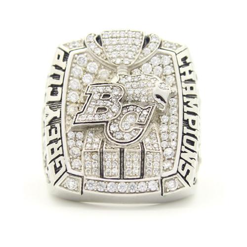 2011 BC Lions 99th Grey Cup CFL Championship Ring