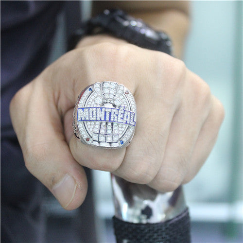 Custom Montreal Alouettes 2009 CFL 97th Grey Cup Championship Ring