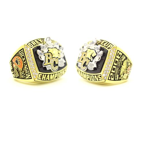2006 BC Lions 94th Grey Cup CFL Championship Ring