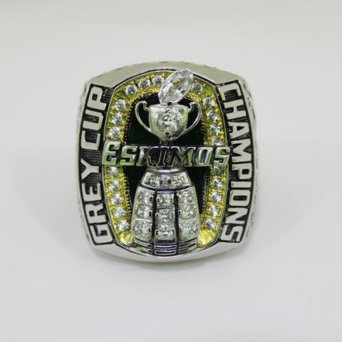 Custom Edmonton Eskimos 2005 CFL 93rd Grey Cup Championship Ring