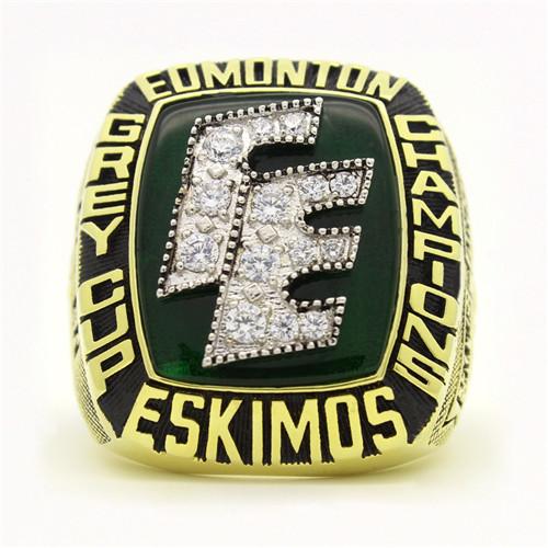 1987 Edmonton Eskimos 75th Grey Cup CFL Championship Ring