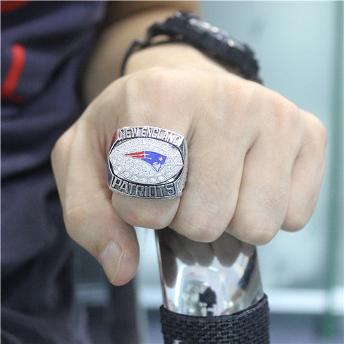 New England Patriots 2007 American Football Championship Ring
