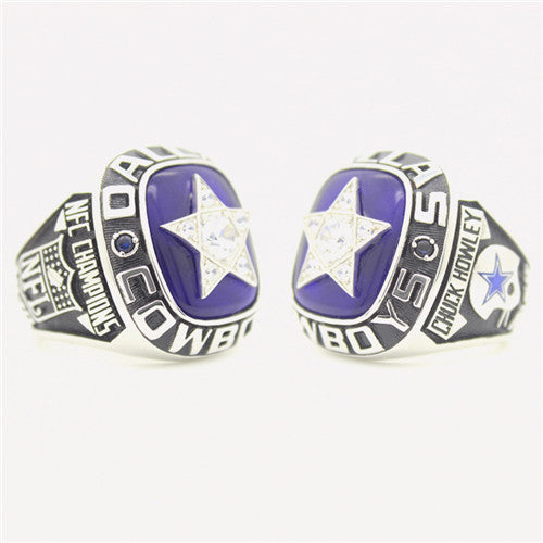 Dallas Cowboys 1970 National Football Championship Ring With Blue Sapphire