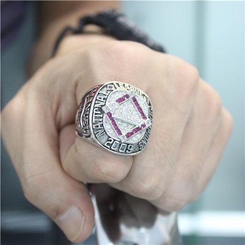 Custom Philadelphia Phillies 2009 National League Championship Ring With Red Ruby