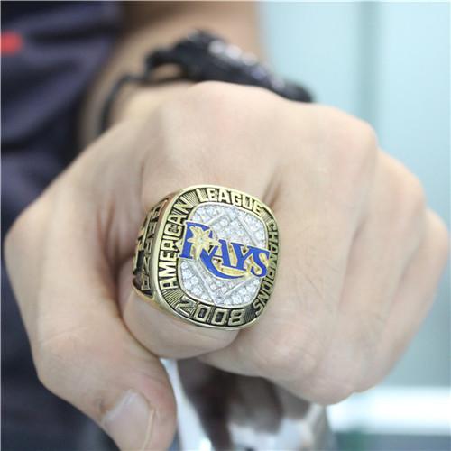 2008 Tampa Bay Rays American League AL Championship Ring