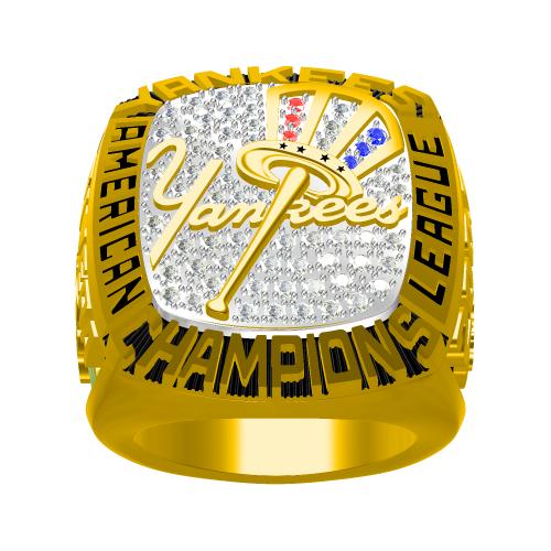Custom 2003 New York Yankees American League Championship Ring