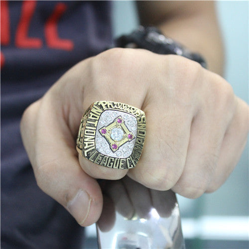 Custom Philadelphia Phillies 1993 National League Championship Ring With Red Ruby