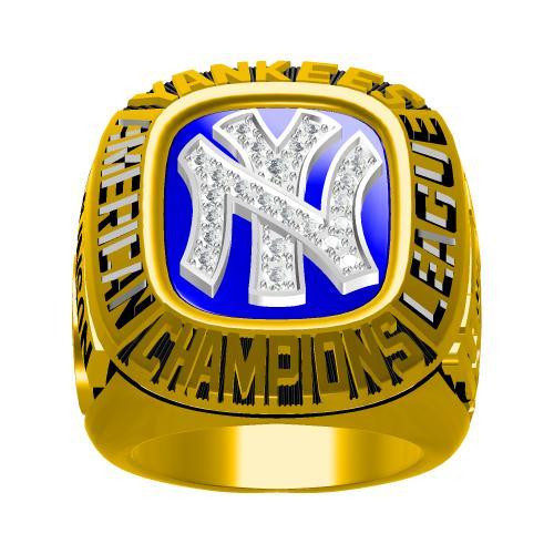 1981 New York Yankees American League AL Championship Ring