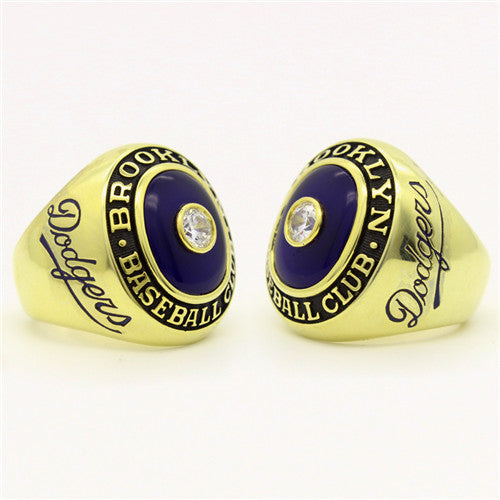 Custom Brooklyn Dodgers 1947 National League Championship Ring with Amethyst