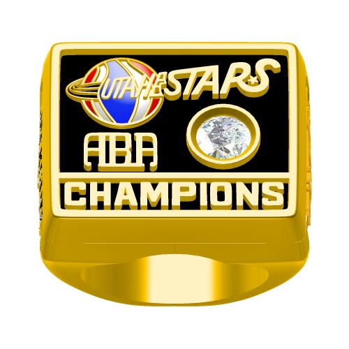 Custom 1971 Utah Stars ABA Championship Ring