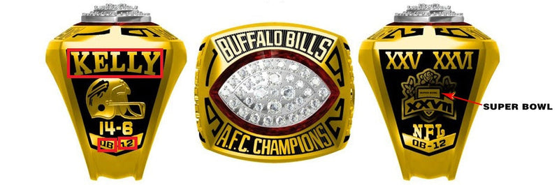 All AFC Championship Rings (American Football Conference )