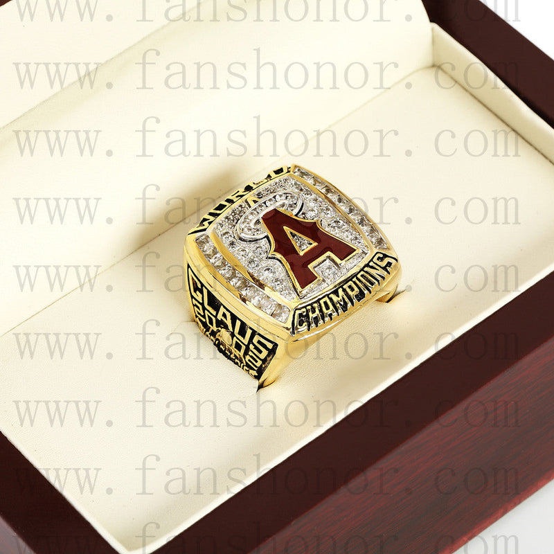 Customized MLB 2002 Anaheim Angels World Series Championship Ring