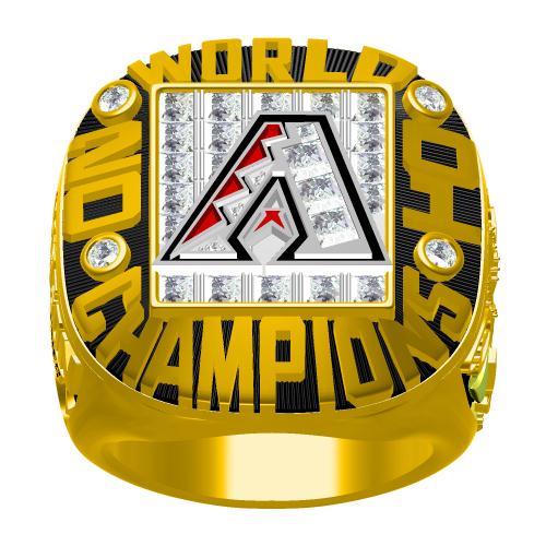 Custom 2001 Arizona Diamondbacks MLB World Series Championship Ring