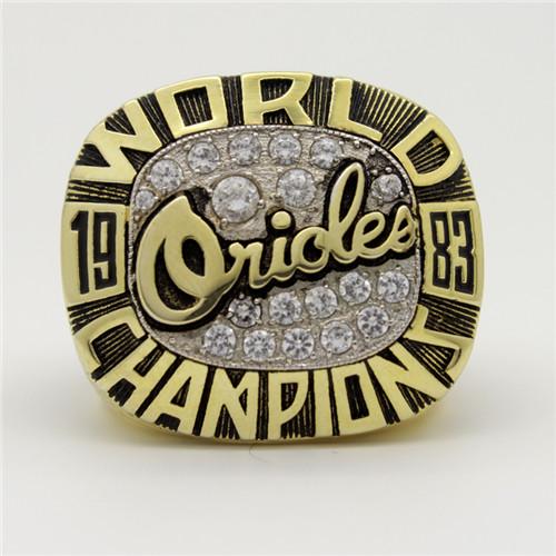 1983 Baltimore Orioles MLB World Series Championship Ring