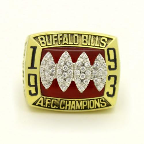 1993 Buffalo Bills American Football AFC Championship Ring