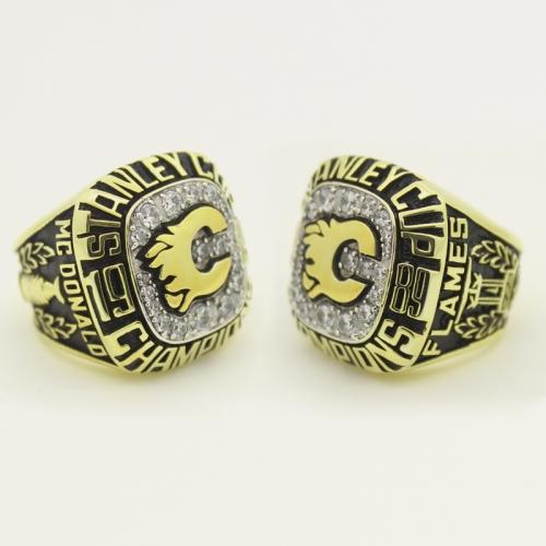 1989 Calgary Flames NHL Stanley Cup Championship Ring