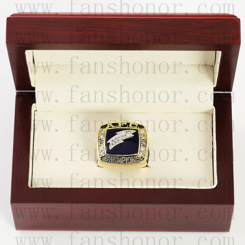 Customized AFC 1994 San Diego Chargers American Football Championship Ring
