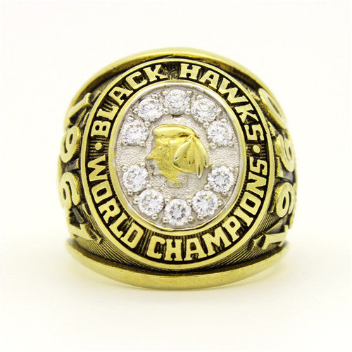 Custom 1961 Chicago Blackhawks NHL Stanley Cup Championship Ring