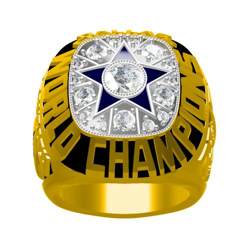 Custom Dallas Cowboys 1971 NFL Super Bowl VI Championship Ring