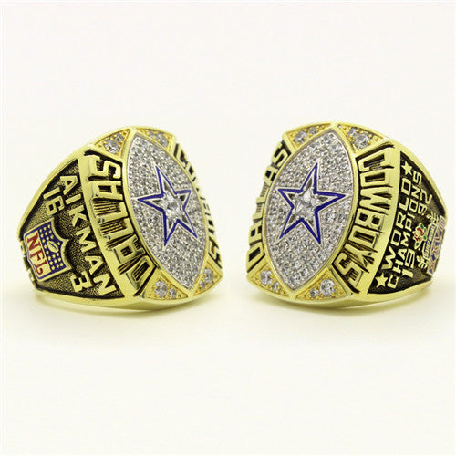Custom Dallas Cowboys 1992 NFL Super Bowl XXVII Championship Ring