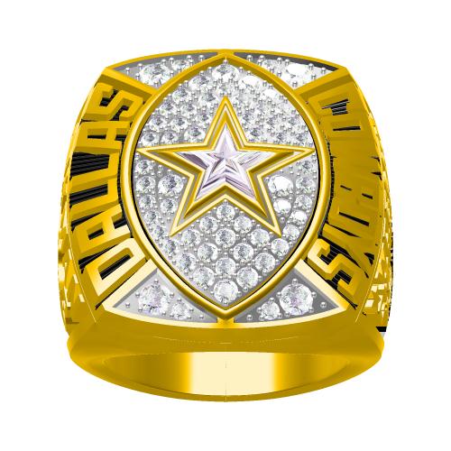 Custom Dallas Cowboys 1992 NFL Super Bowl XXVII Championship Ring