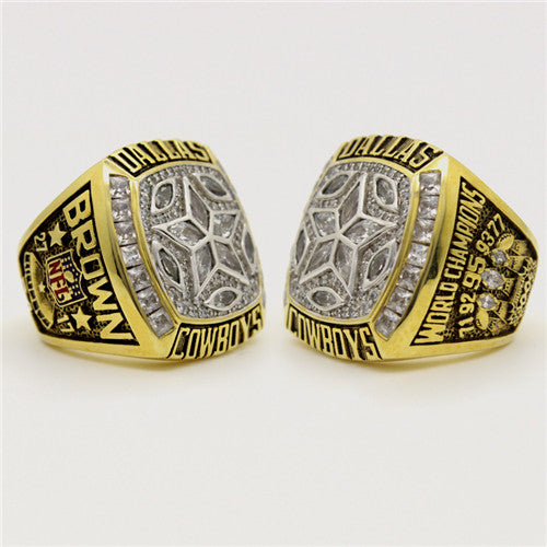 Custom Dallas Cowboys 1995 NFL Super Bowl XXX Championship Ring