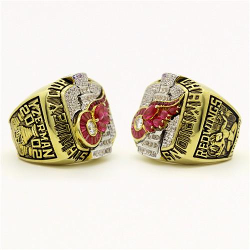 2002 Detroit Red Wings NHL Stanley Cup Championship Ring