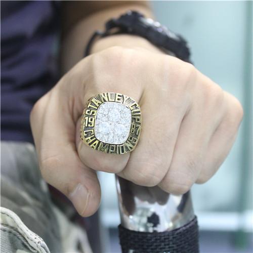 1987 Edmonton Oilers NHL Stanley Cup Championship Ring