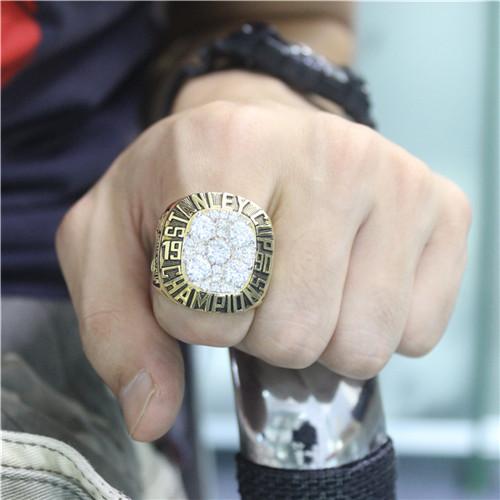1990 Edmonton Oilers NHL Stanley Cup Championship Ring