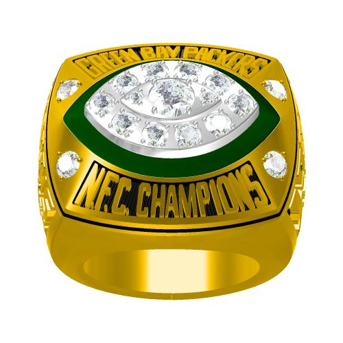 Custom 1997 Green Bay Packers National Football Championship Ring