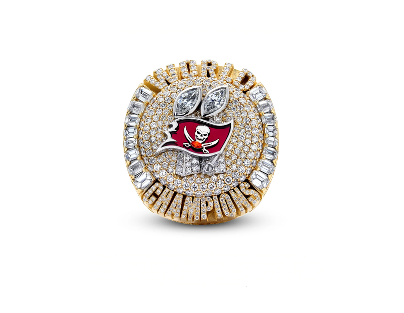2020 Tampa Bay Buccaneers Super Bowl LV Championship Ring Removable Top