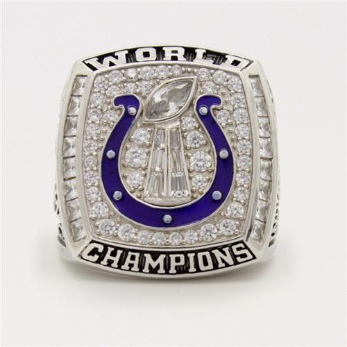 Peyton Manning Super Bowl Rings - 2006 Indianapolis Colts and 2015 Denver Broncos