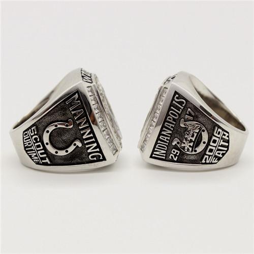 Peyton Manning Super Bowl Rings - 2006 Indianapolis Colts and 2015 Denver Broncos