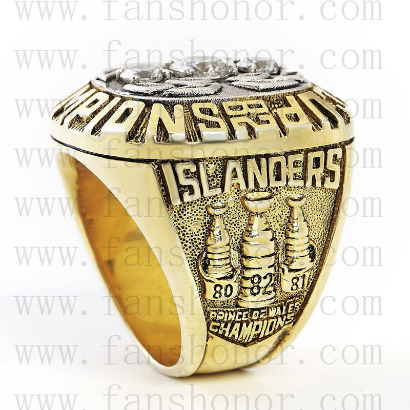Customized NHL 1982 New York Islanders Stanley Cup Championship Ring