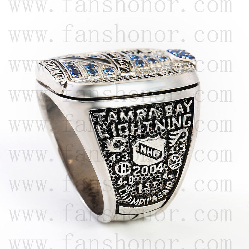 Customized NHL 2004 Tampa Bay Lightning Stanley Cup Championship Ring