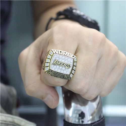 Custom 2000 Los Angeles Lakers National NBA Basketball World Championship Ring