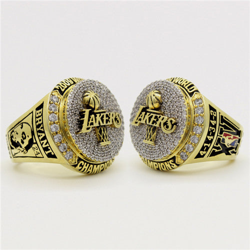 Custom 2009 Los Angeles Lakers National NBA Basketball World Championship Ring