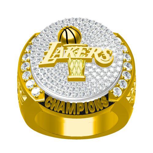 Kobe Bryant with Replica Lakers Championship Rings and Authenticated S –  Millionaire Gallery