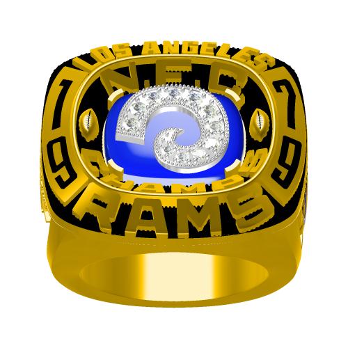 Custom 1979 Los Angeles Rams National Football Championship Ring