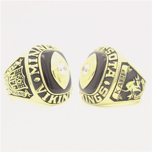 1969 Minnesota Vikings National Football Championship Ring