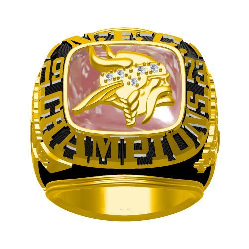 1973 Minnesota Vikings National Football NFC Championship Ring