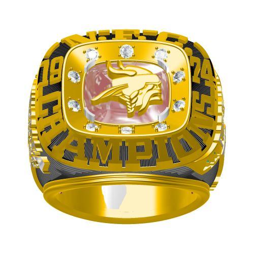 1974 Minnesota Vikings National Football NFC Championship Ring