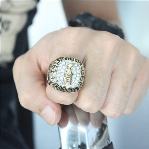 Custom 1956 Montreal Canadiens NHL Stanley Cup Championship Ring