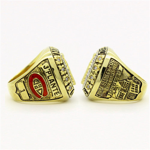 Custom 1959 Montreal Canadiens NHL Stanley Cup Championship Ring