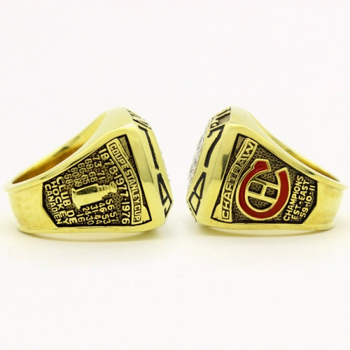 Custom 1978 Montreal Canadiens NHL Stanley Cup Championship Ring