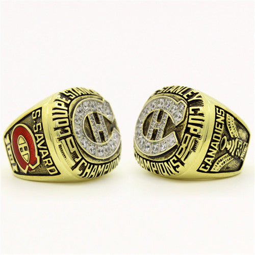 Custom 1986 Montreal Canadiens NHL Stanley Cup Championship Ring