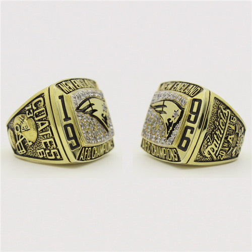Custom 1996 New England Patriots American Football Championship Ring